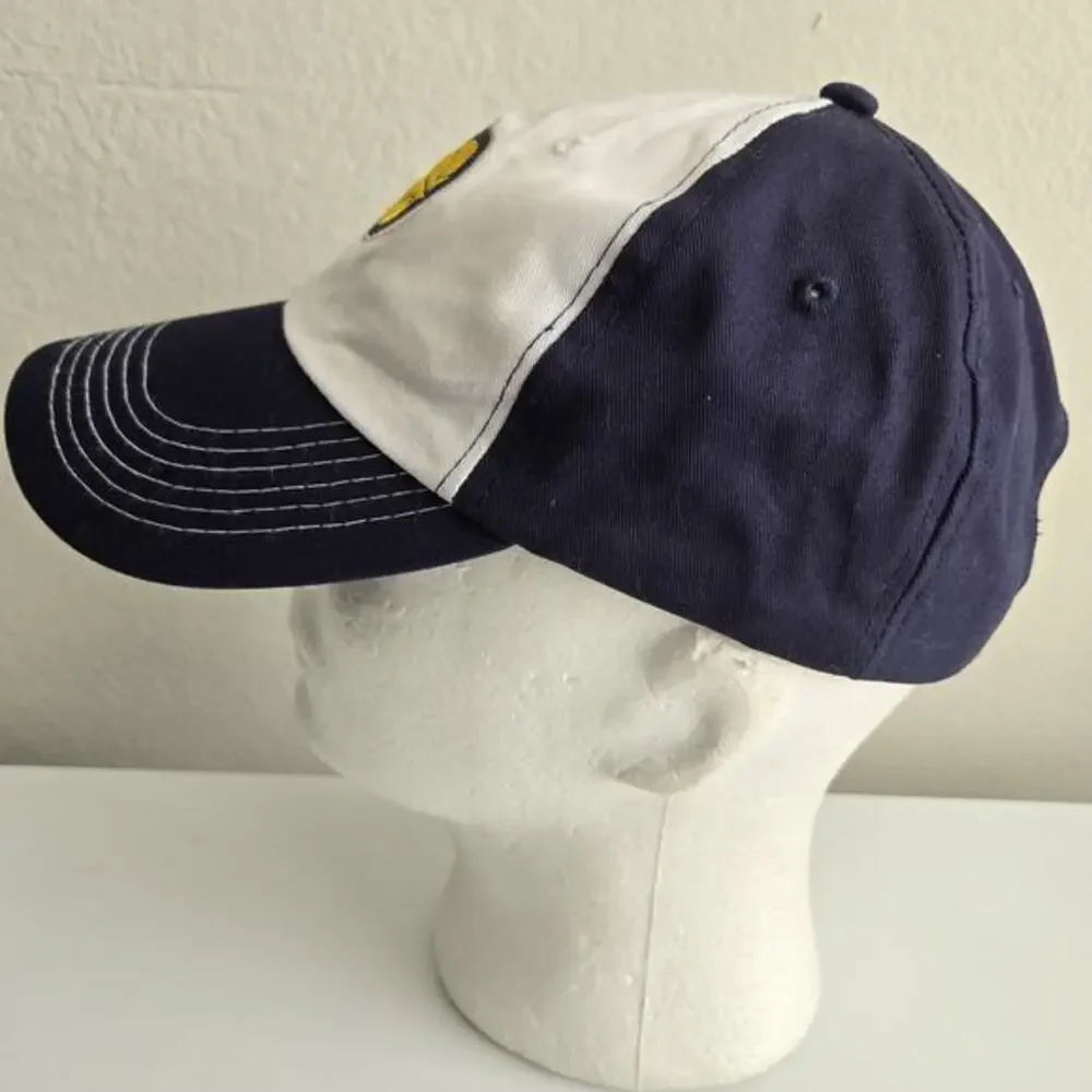 Indiana Pacers Adjustable Hat Jack Stadium Giveaway Promo NBA Cap Blue‎ White